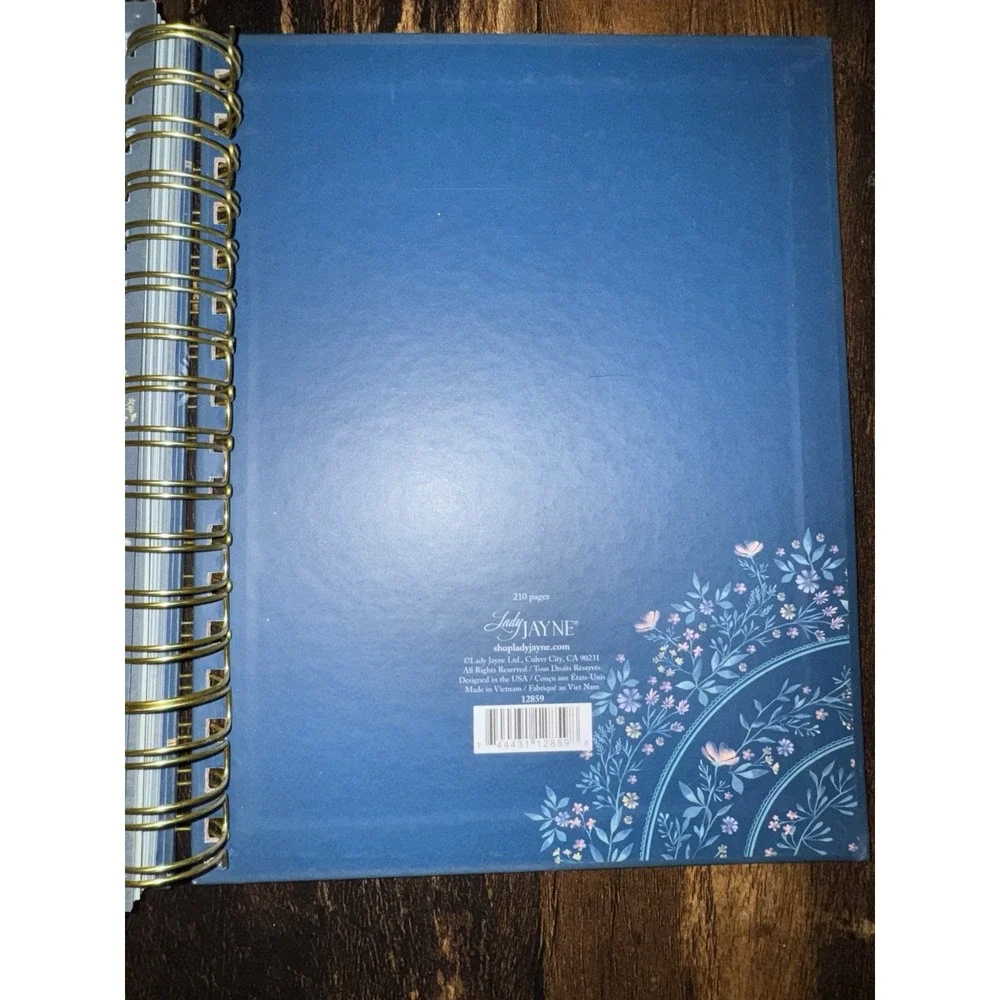 Lady Jane Guided  Journal Book 210 pages Gratitude Intention Goals Prompts